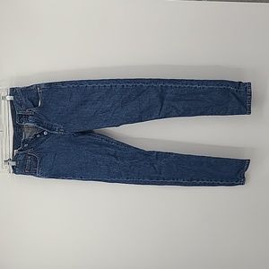 Levi's premium jeans dark wash 501 skinny 25x30